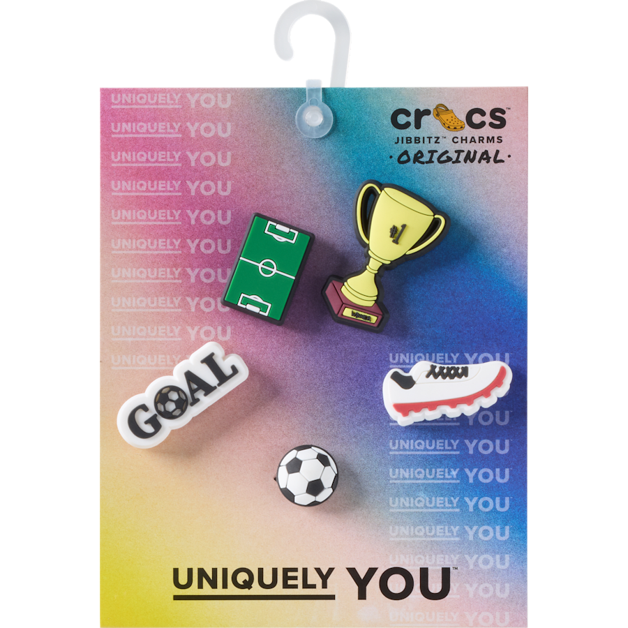 Soccer Star 5 Pack Jibbitz™ charms | Crocs Women / Men