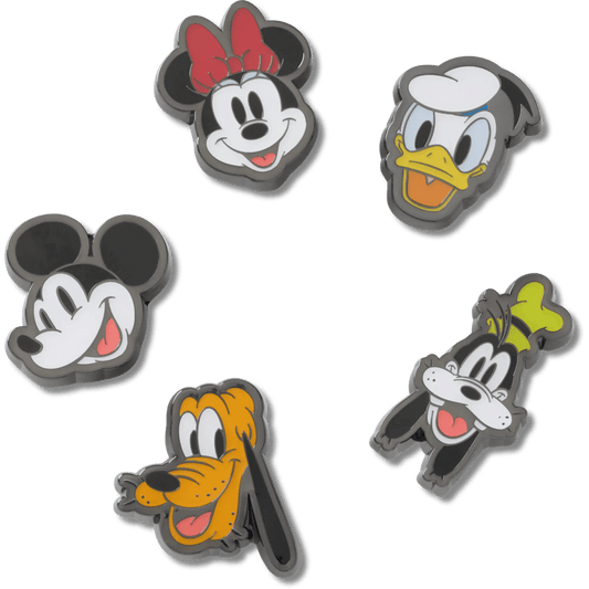 Mickey & Friends Elevated 5-pack Jibbitz Shoe Charm | Crocs Women / Men / Kids