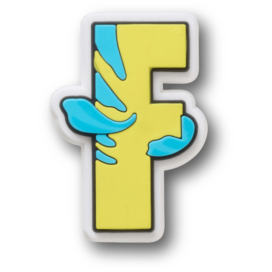 Disney Character Letter F Jibbitz™ charms | Crocs Women / Men / Kids