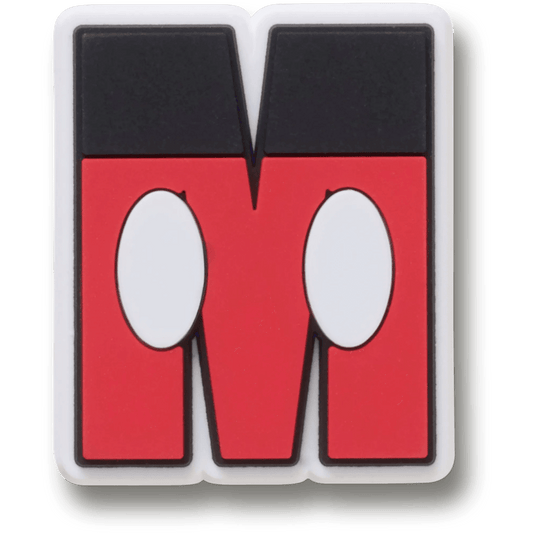 Disney Character Letter M Jibbitz™ charms | Crocs Women / Men / Kids