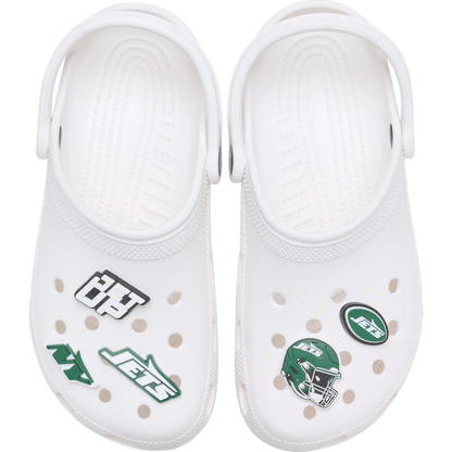 NFL New York Jets 5 Pack Jibbitz Shoe Charm | Crocs Women / Men