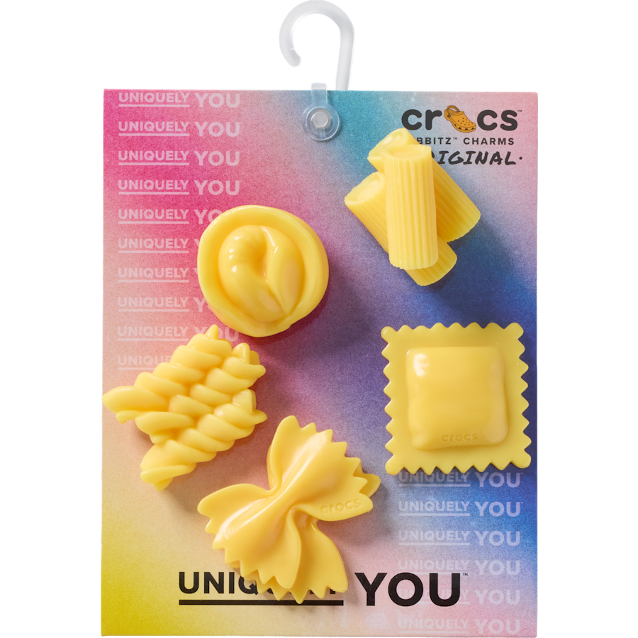 Realistic Pasta 5 Pack Jibbitz™ charms | Crocs Women / Men