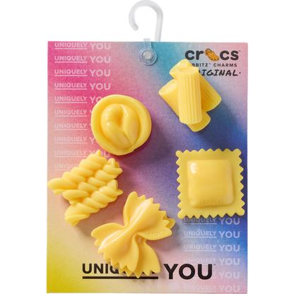 Realistic Pasta 5 Pack Jibbitz™ charms | Crocs Women / Men