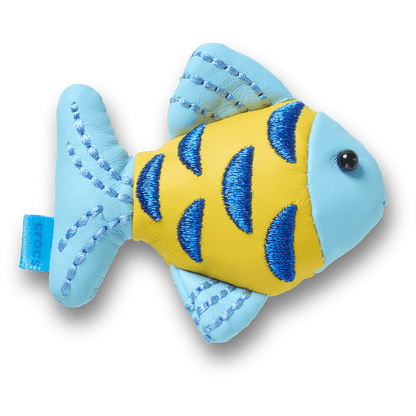 Blue and Gold Sparkle Fish Jibbitz™ charms | Crocs Women / Men