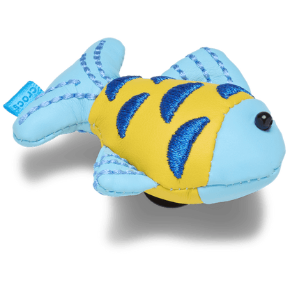 Blue and Gold Sparkle Fish Jibbitz™ charms | Crocs Women / Men