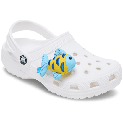Blue and Gold Sparkle Fish Jibbitz™ charms | Crocs Women / Men