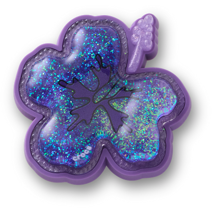 Squish Purple Hibiscus Jibbitz™ charms | Crocs Women / Men