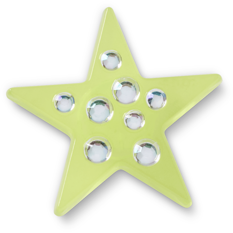 Green Gem Star Jibbitz™ charms | Crocs Women / Men