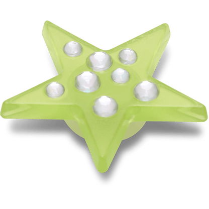 Green Gem Star Jibbitz™ charms | Crocs Women / Men