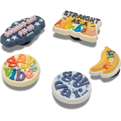 Irreverent Pride 5 Pack Jibbitz™ charms | Crocs Women / Men