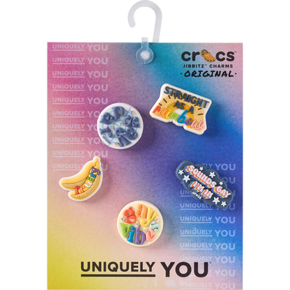 Irreverent Pride 5 Pack Jibbitz™ charms | Crocs Women / Men