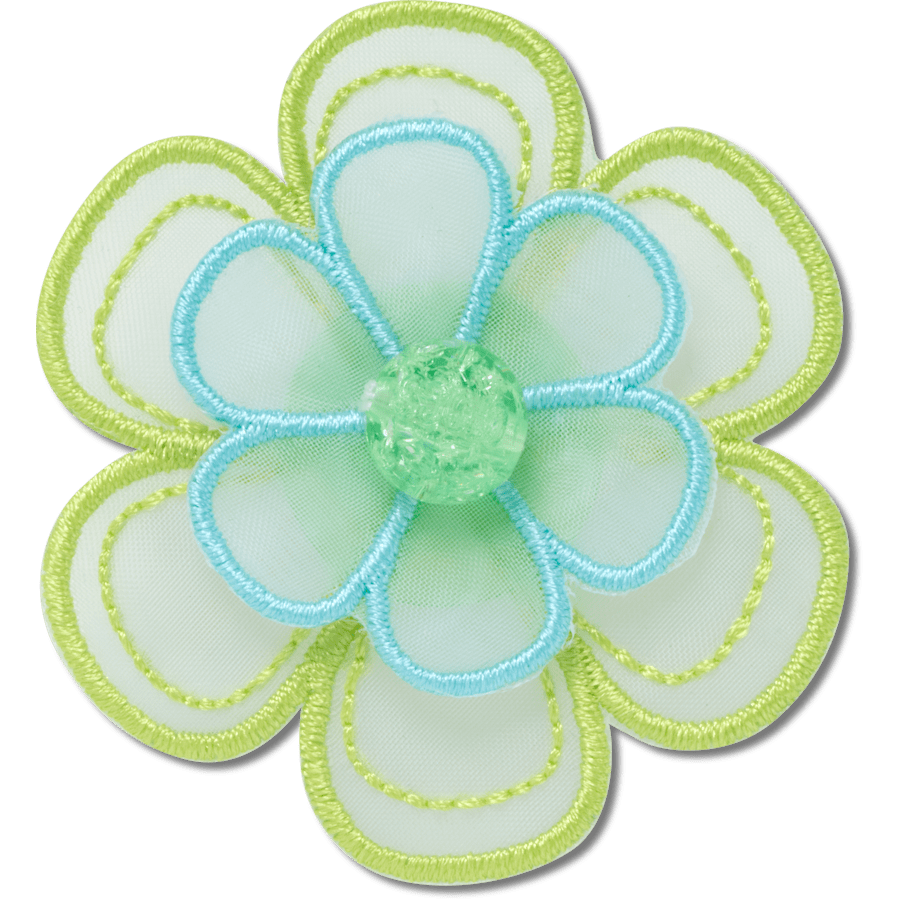 Green Mesh Flower Jibbitz™ charms | Crocs Women / Men