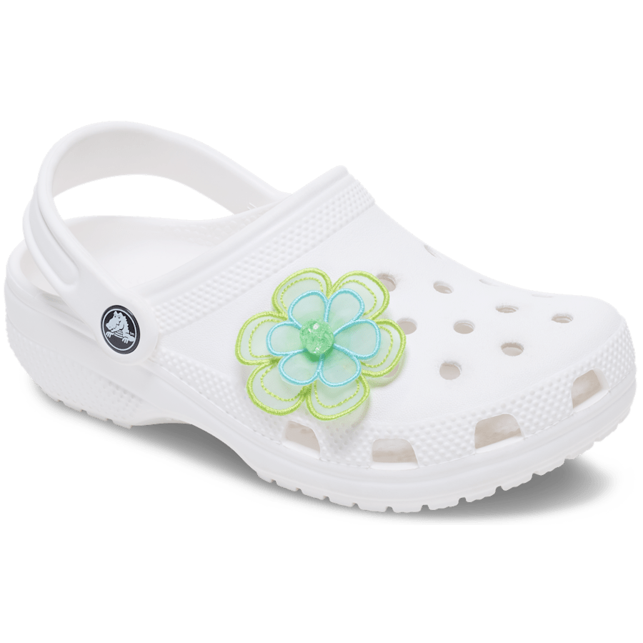 Green Mesh Flower Jibbitz™ charms | Crocs Women / Men