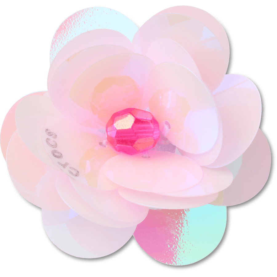 Sequin Pink Flower Jibbitz™ charms | Crocs Women / Men