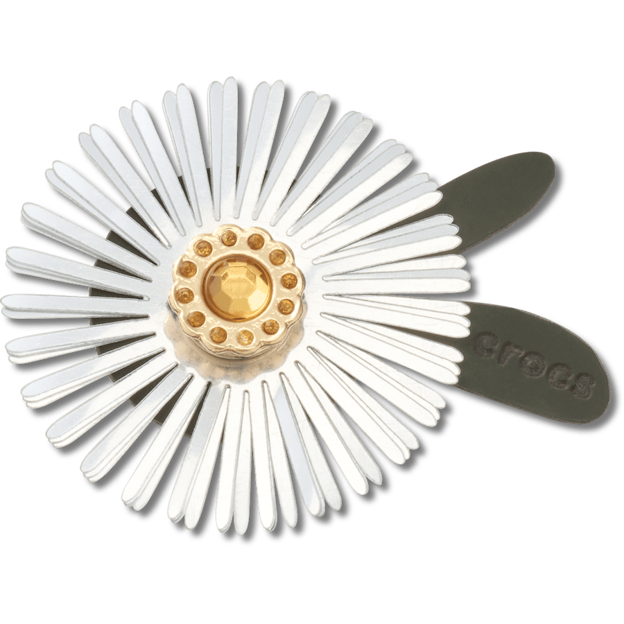 Silver Sequin Flower Jibbitz™ charms | Crocs Women / Men