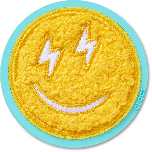 Mega Chenille Happy Face Jibbitz™ charms | Crocs Women / Men