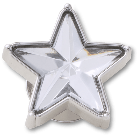 Silver Gem Sparkle Star Jibbitz™ charms | Crocs Women / Men