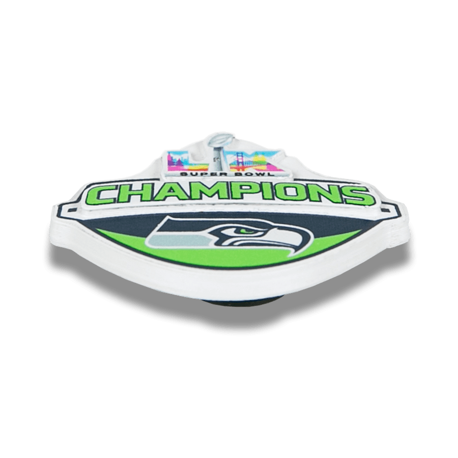 NFL Super Bowl LX Champion Seattle Seahawks Jibbitz Shoe Charm | Crocs Women / Men
