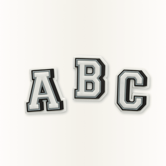 Letter A-Z Jibbitz Shoe Charm | Crocs Women / Men