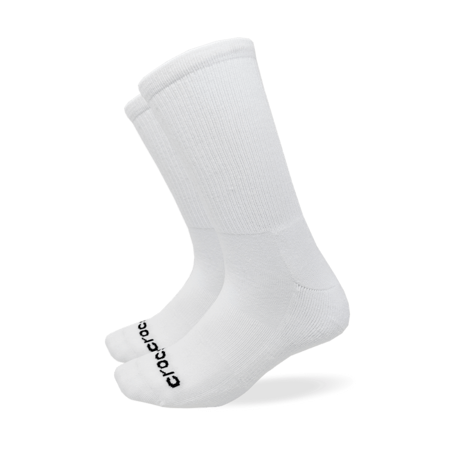 CrocsSocks Crew Texture Logo 3PK | Crocs Women / Kids