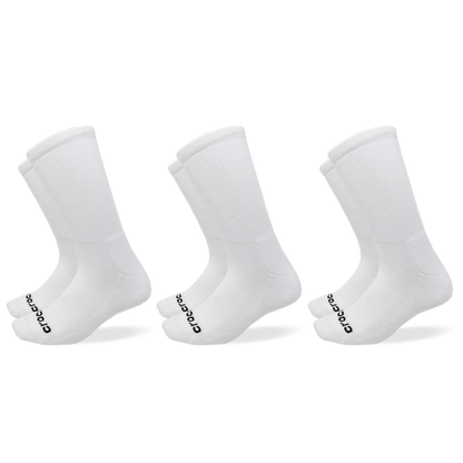 CrocsSocks Crew Texture Logo 3PK | Crocs Women / Kids