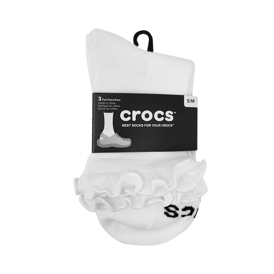 CrocsSocks Ruffle Ankle 3 PK | Crocs Women / Kids