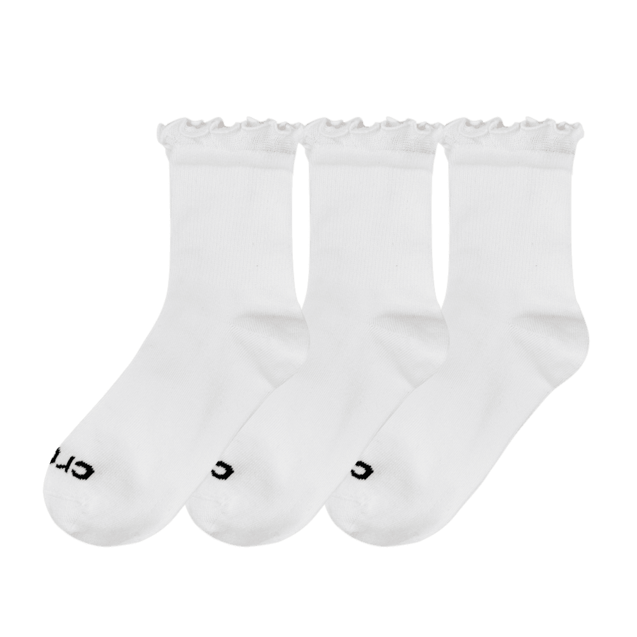 CrocsSocks Ruffle Ankle 3 PK | Crocs Women / Kids