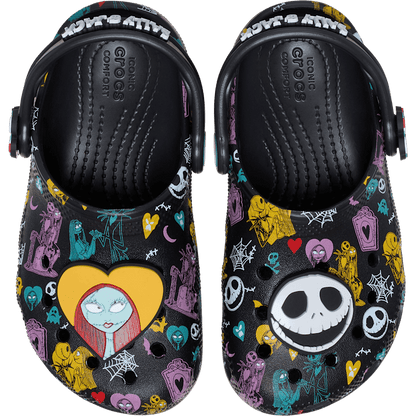 Toddlers’ Disney Tim Burton's The Nightmare Before Christmas Jack and Sally Classic Clog Kids