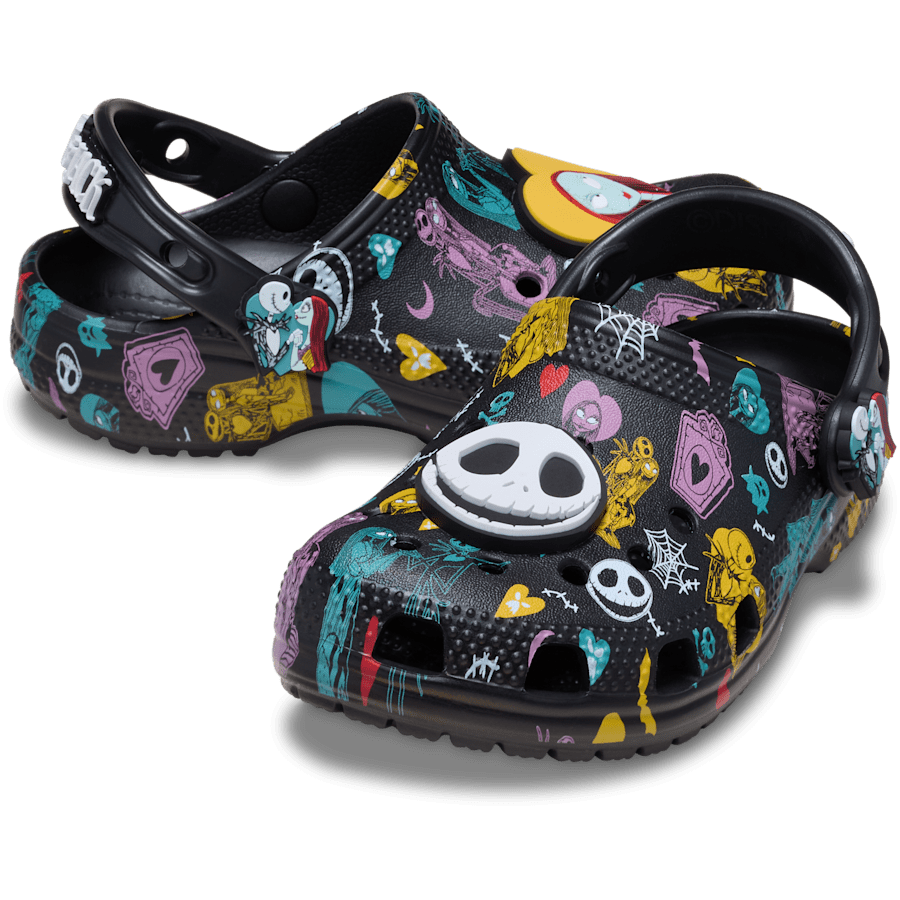 Toddlers’ Disney Tim Burton's The Nightmare Before Christmas Jack and Sally Classic Clog Kids