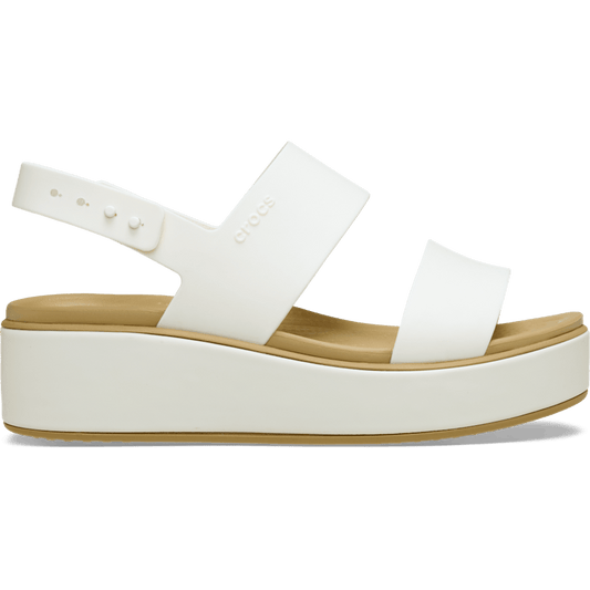 Brooklyn Matte Wrap Low Wedge | Crocs Women
