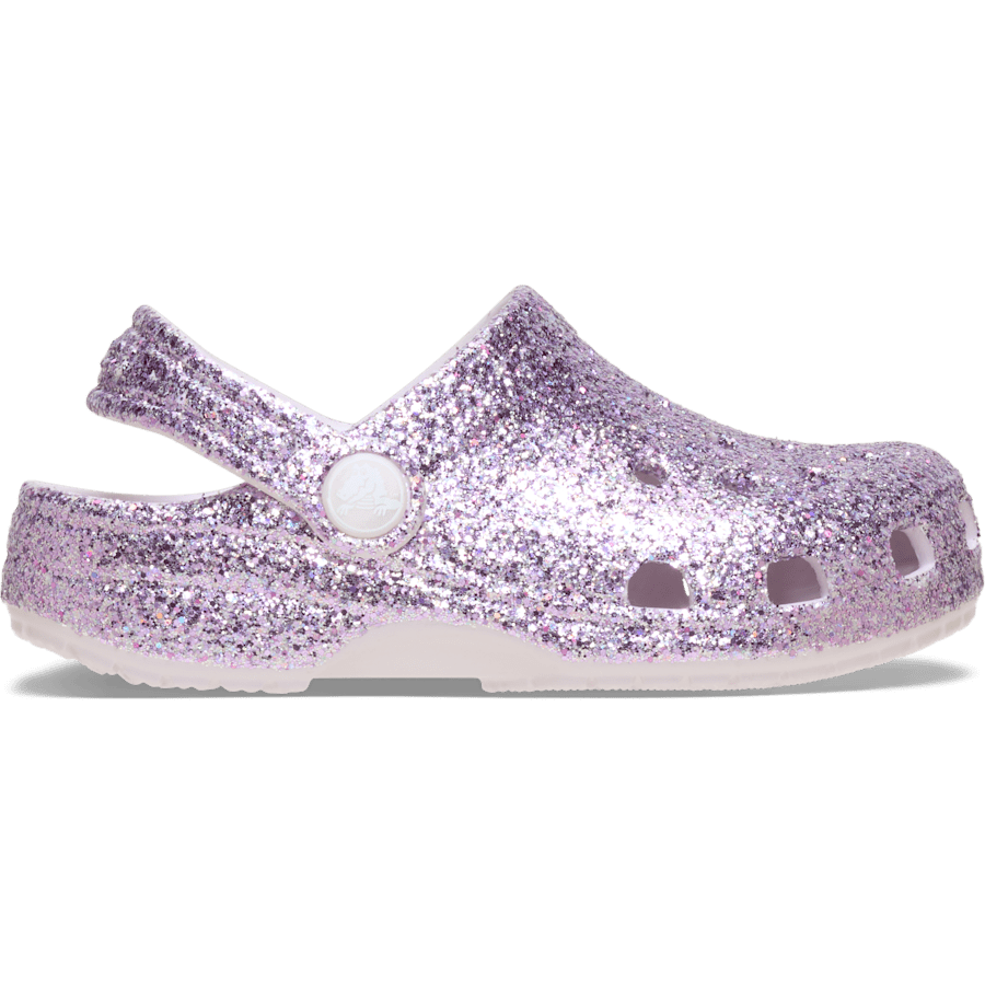 Toddler Classic Chunky Glitter Clog | Crocs Kids