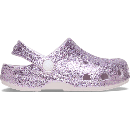 Toddler Classic Chunky Glitter Clog | Crocs Kids