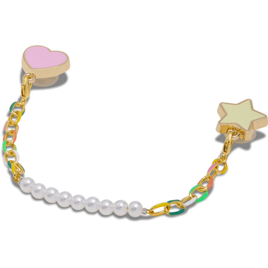 Pearl and Rainbow Bag Chain | Crocs Women / Kids