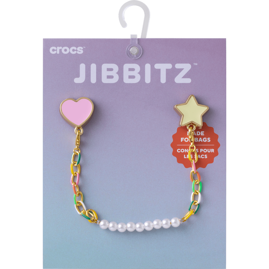 Pearl and Rainbow Bag Chain | Crocs Women / Kids