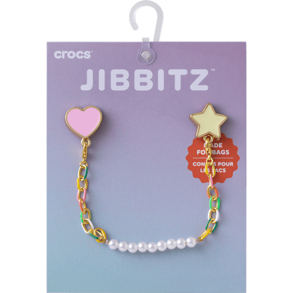 Pearl and Rainbow Bag Chain | Crocs Women / Kids