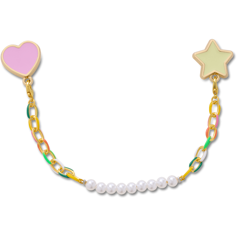 Pearl and Rainbow Bag Chain | Crocs Women / Kids