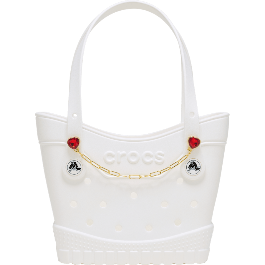 Gold Paperclip Bag Chain | Crocs Women / Kids