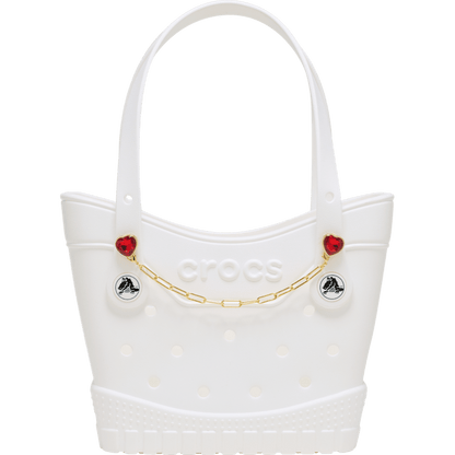 Gold Paperclip Bag Chain | Crocs Women / Kids