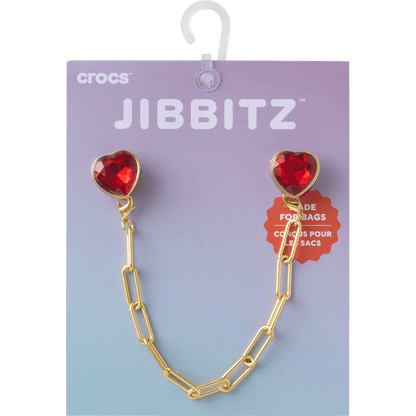 Gold Paperclip Bag Chain | Crocs Women / Kids