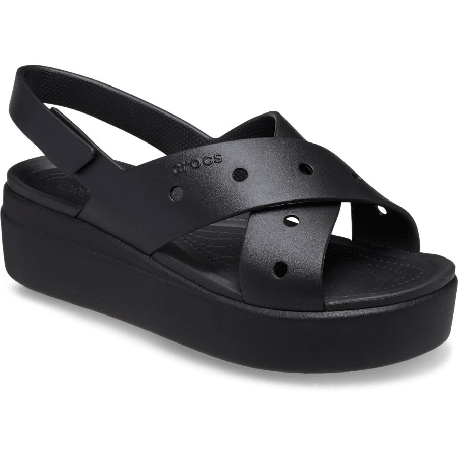 Brooklyn 4U Cross Strap Sandal | Crocs Women