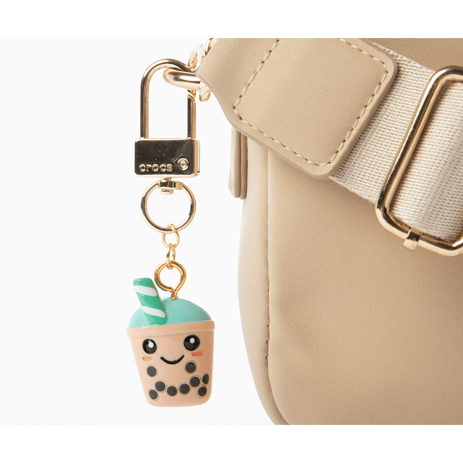 Cute Boba Drink Bag Charm | Crocs Women / Kids