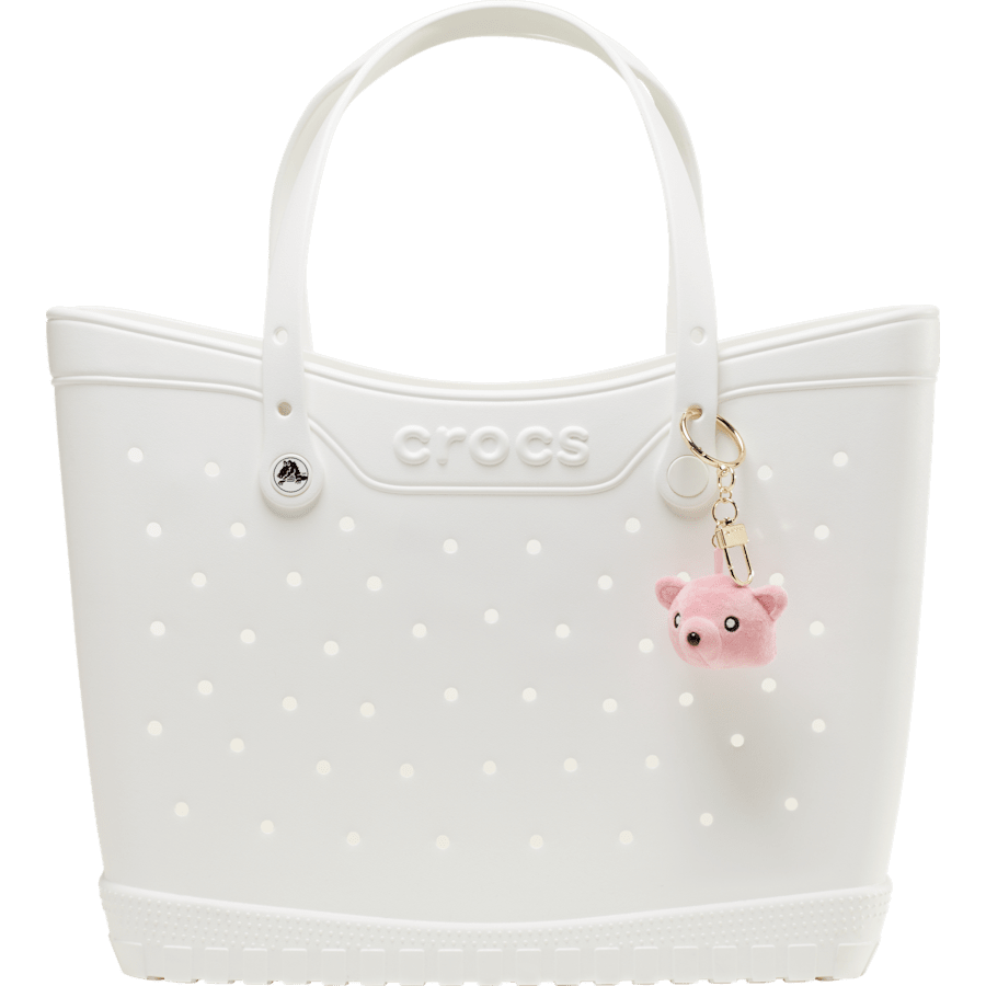 Plush Teddy Face Bag Charm | Crocs Women / Kids