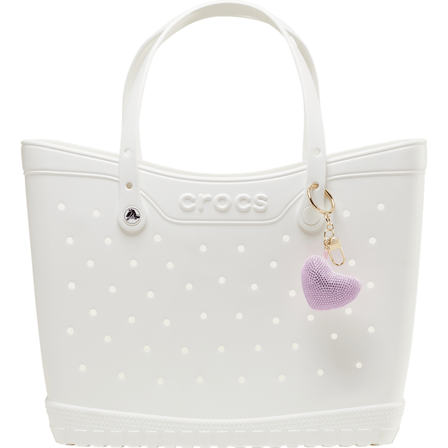 Plush Gem Heart Bag Charm | Crocs Women / Kids