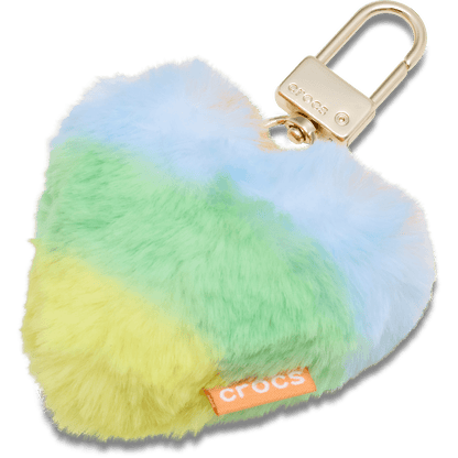 Plush Heart Bag Charm | Crocs Women / Kids