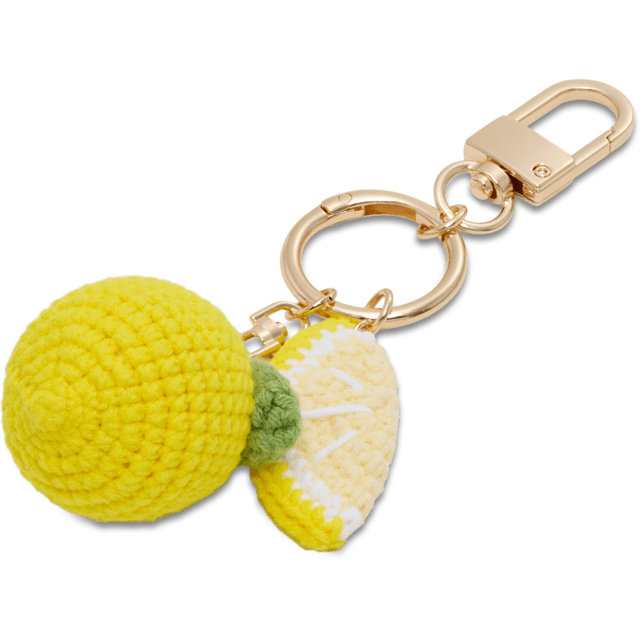 Crochet Lemon Bag Charm | Crocs Women / Kids