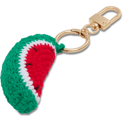 Crochet Watermelon Bag Charm | Crocs Women / Kids