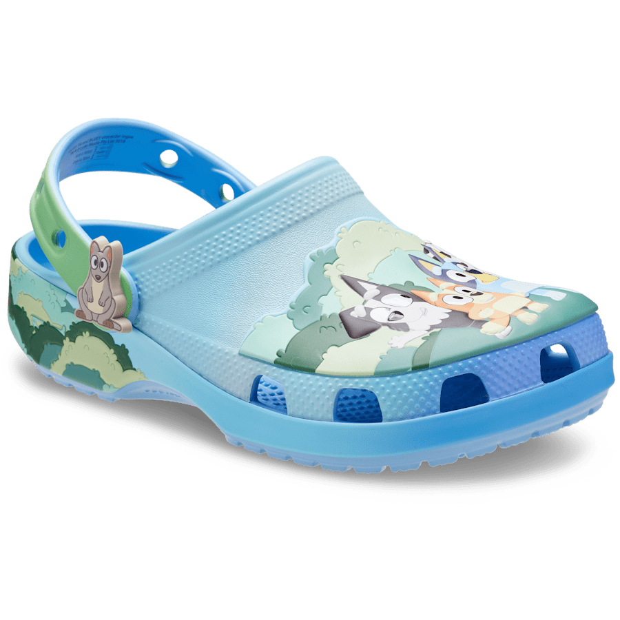 Toddler Bluey Best Buddies Classic Clog | Crocs Kids