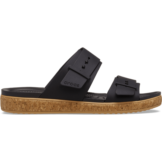 Brooklyn Cork Buckle Low Low | Crocs Women