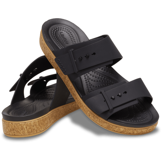Brooklyn Cork Buckle Low Low | Crocs Women