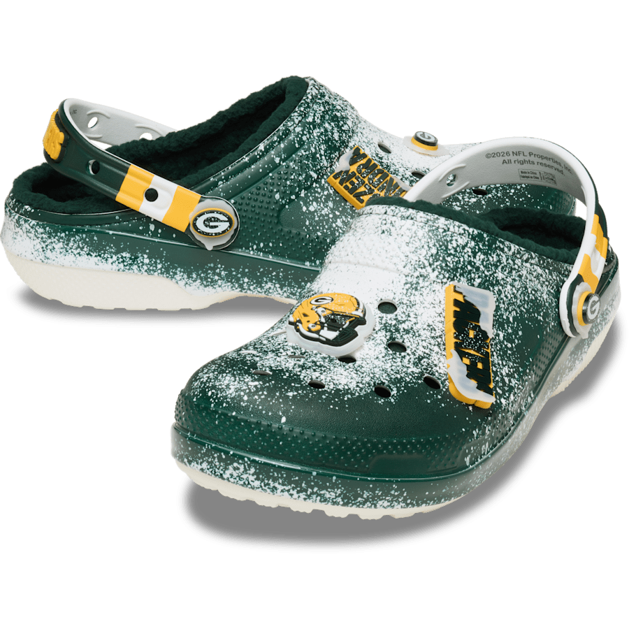 NFL Green Bay Packers Classic Lined Clog | Crocs Women / Men